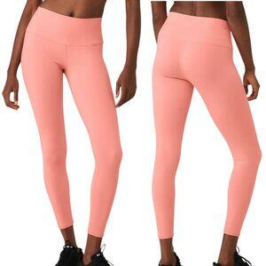 Alo yoga High-Waist Airbrush Legging Strawberry Lemonade Pink Coral Size Medium